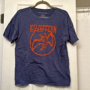 NWOT American Eagle Blue Led Zepplin graphic t-shirt